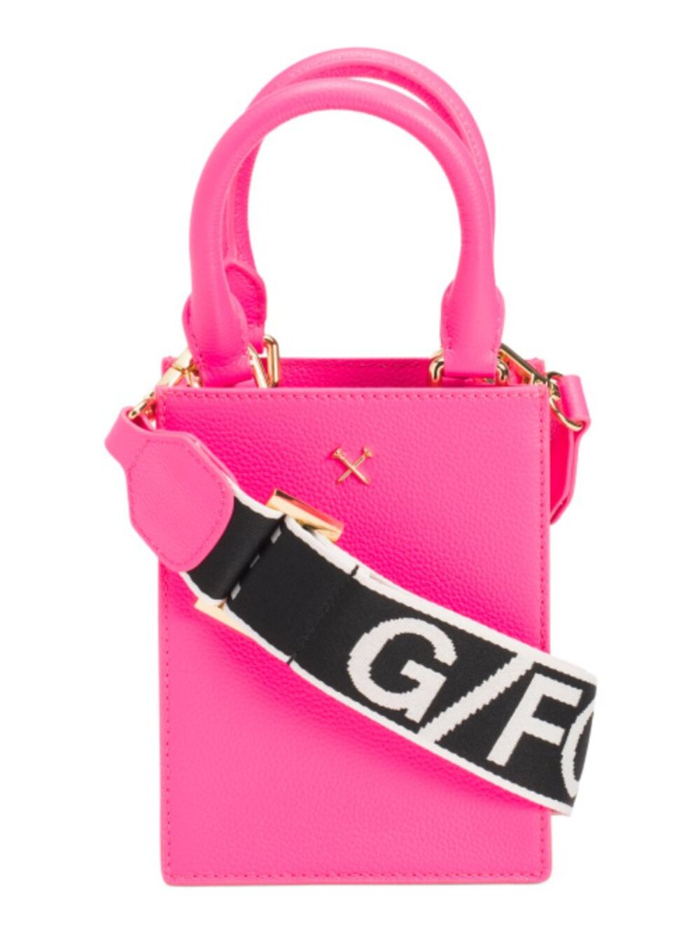 G/FORE Leather Metal Tees Mini Tote